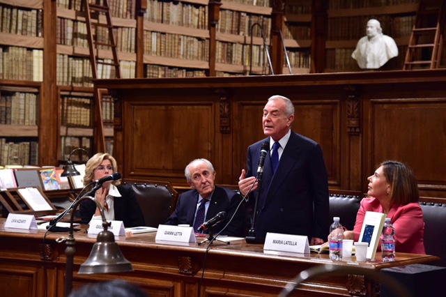 Livia Azzariti, Giulio Maira, Gianni Letta, Maria Latella