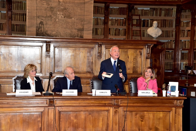 Livia Azzariti, Giulio Maira, Gianni Letta, Maria Latella