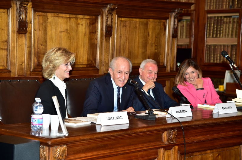 Livia Azzariti, Giulio Maira, Gianni Letta, Maria Latella